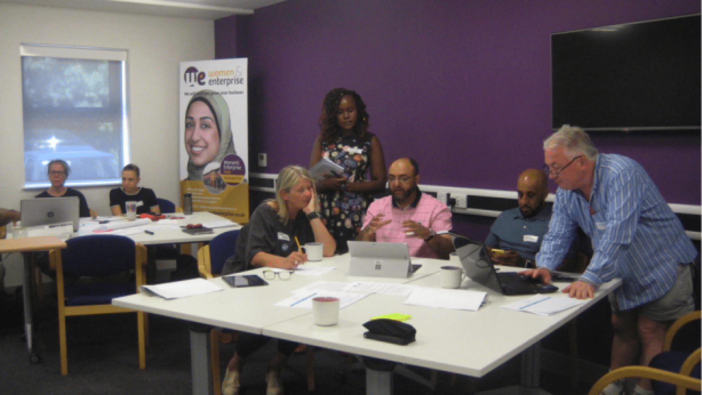 photo showing people at Birmingham’s Second Local Lab