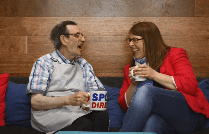 Julie Chatting_Link Up Muirhouse Edinburgh_Summer 2018