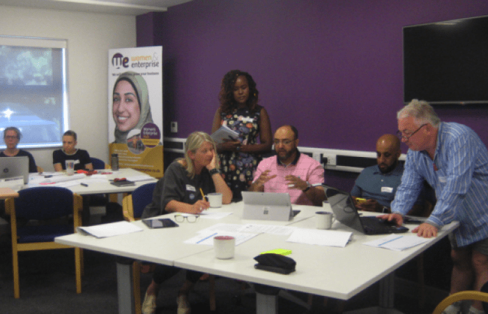 photo showing people at Birmingham’s Second Local Lab