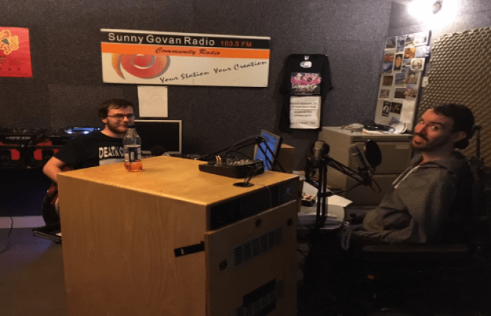 DJ at Sunny Govan Radio
